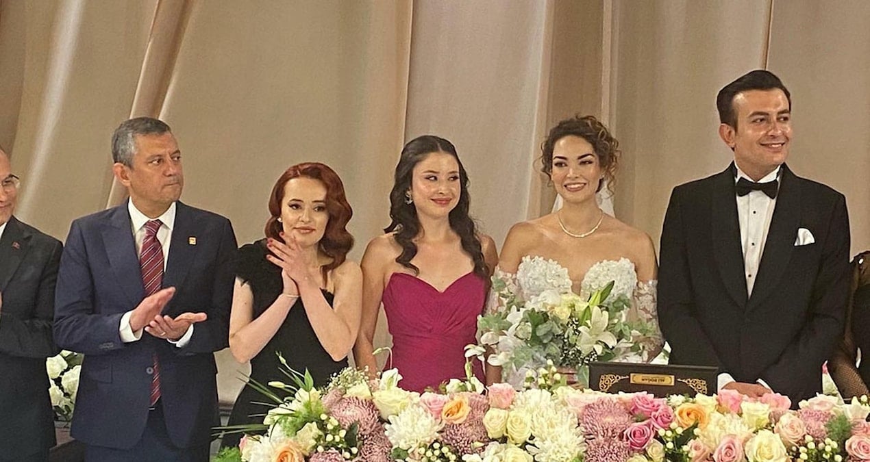 CHP lideri Özgür Özel, Gaziantep’te nikah törenine katıldı