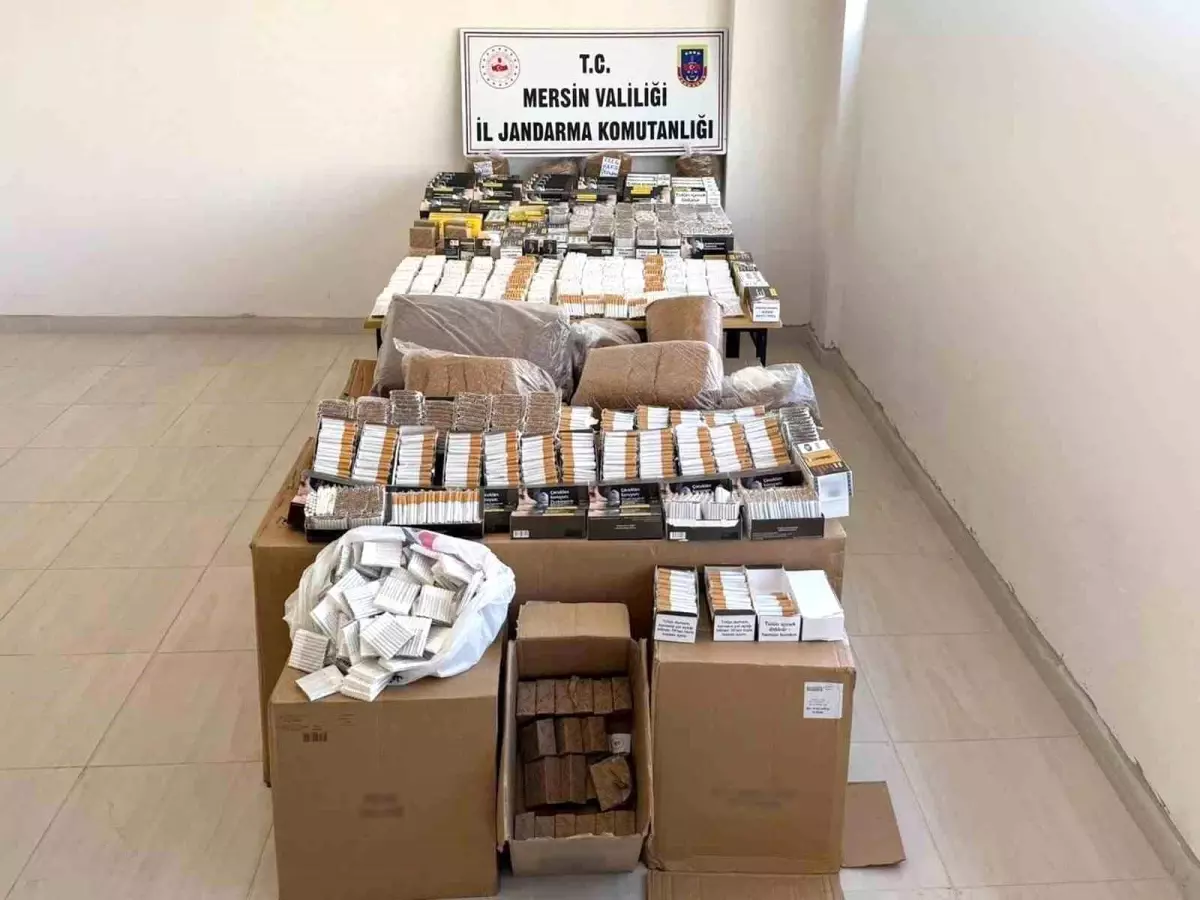 mersinde kacak sigara operasyonu sLkGLGt7