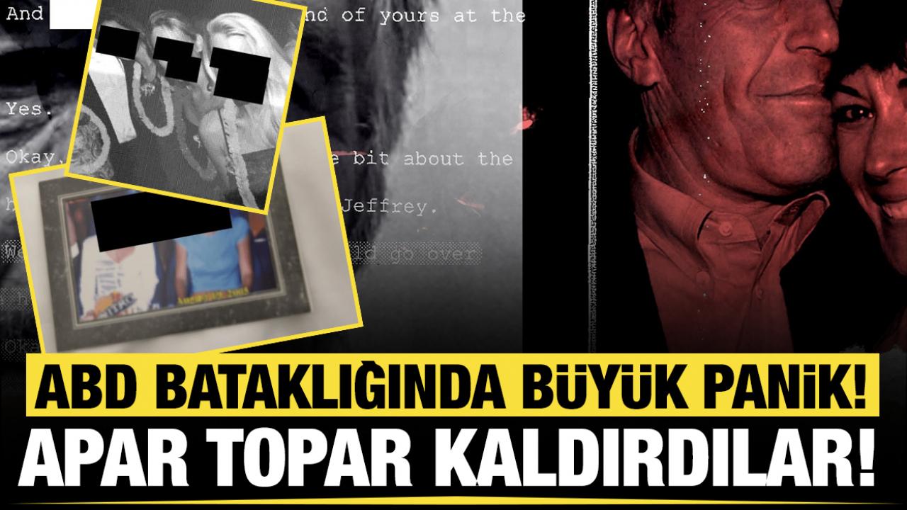 ABD bataklığında büyük panik! Bazı fotoğraflar “Epstein Kütüphanesi”nden erişime kapatıldı