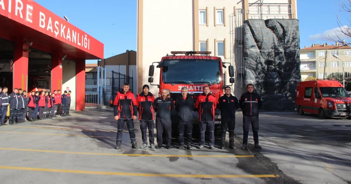 Kayseri itfaiyesi Kırıkkale’ye yardıma koştu