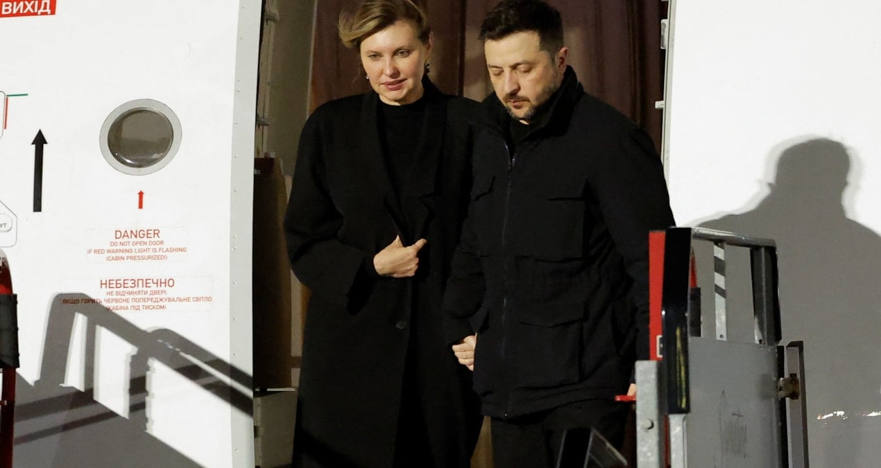 Zelenski’nin uçağı, olası saldırıdan dakika farkıyla kurtuldu