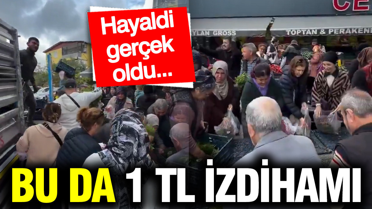 1 TL’lik Maydanoz İçin İzdiham: Gerçekler Ortaya Çıkıyor